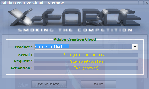 Xforce keygen mac adobe cc 2014 free
